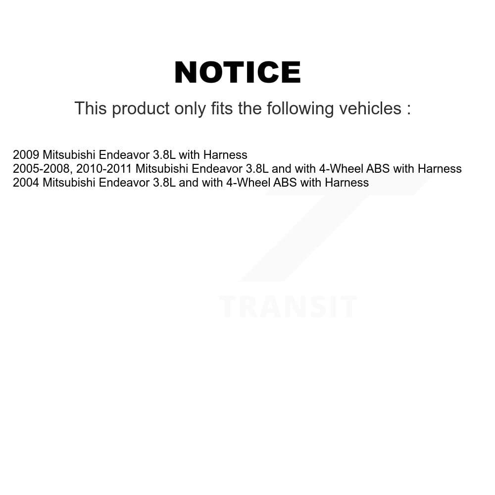 Mpulse - SEN-2ABS0704 - Front Right ABS Wheel Speed Sensor image 2