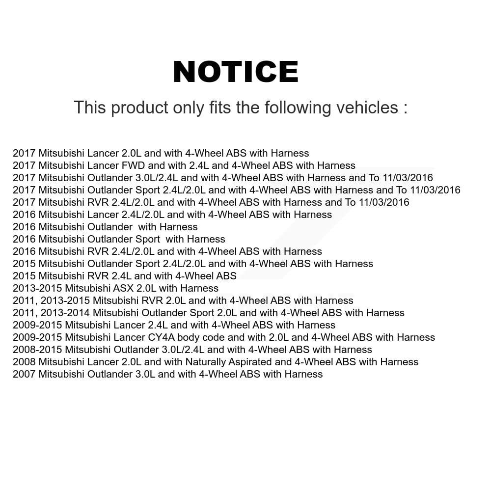 Mpulse - SEN-2ABS0710 - Front Right ABS Wheel Speed Sensor image 2