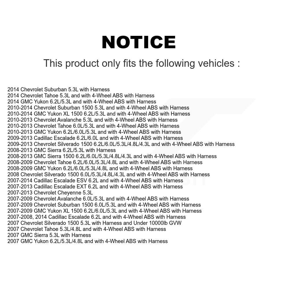 Mpulse - SEN-2ABS0800 - Front ABS Wheel Speed Sensor image 2