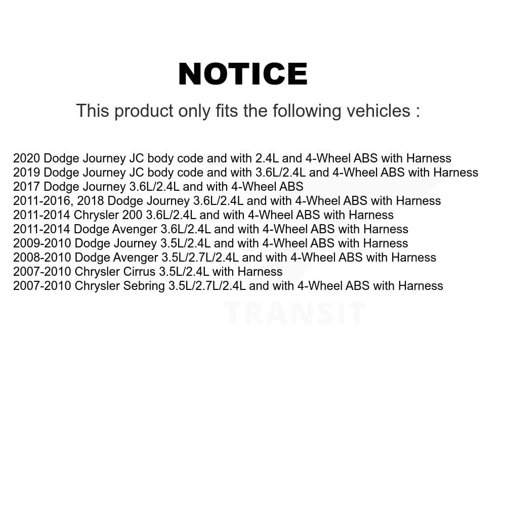 Mpulse - SEN-2ABS0810 - Front Left ABS Wheel Speed Sensor image 2