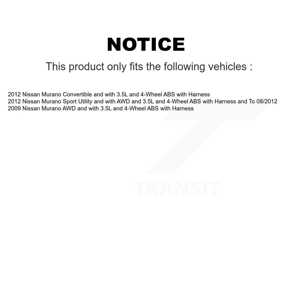 Mpulse - SEN-2ABS0854 - Rear Right ABS Wheel Speed Sensor image 2