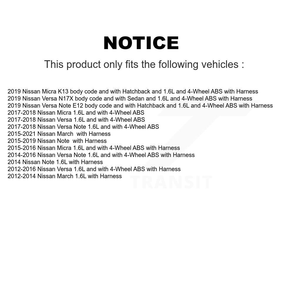 Mpulse - SEN-2ABS0858 - Rear Left ABS Wheel Speed Sensor image 2