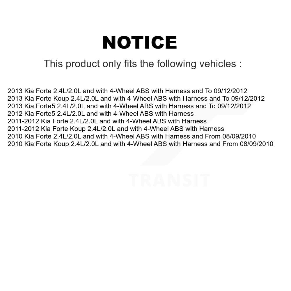 Mpulse - SEN-2ABS0865 - Rear Left ABS Wheel Speed Sensor image 2