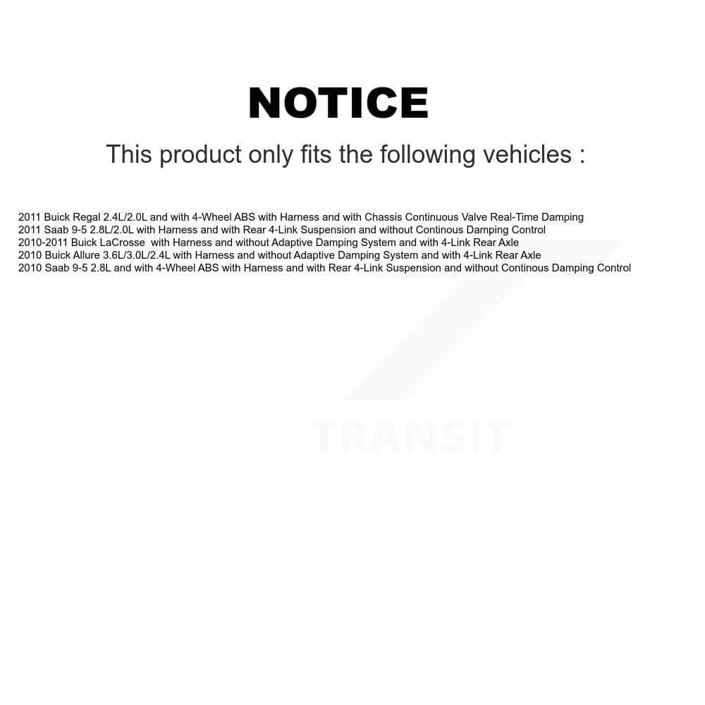 Mpulse - SEN-2ABS0881 - Rear ABS Wheel Speed Sensor image 2