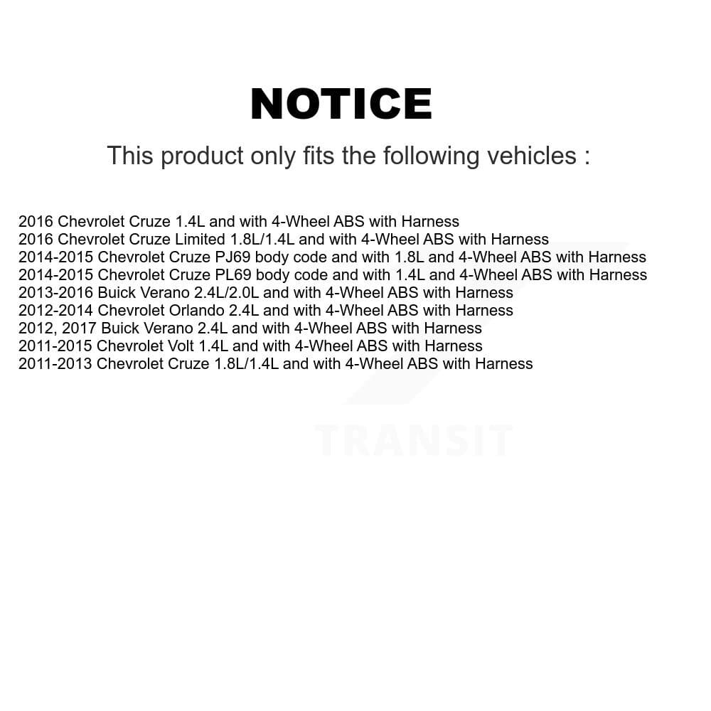Mpulse - SEN-2ABS0882 - Front ABS Wheel Speed Sensor image 2