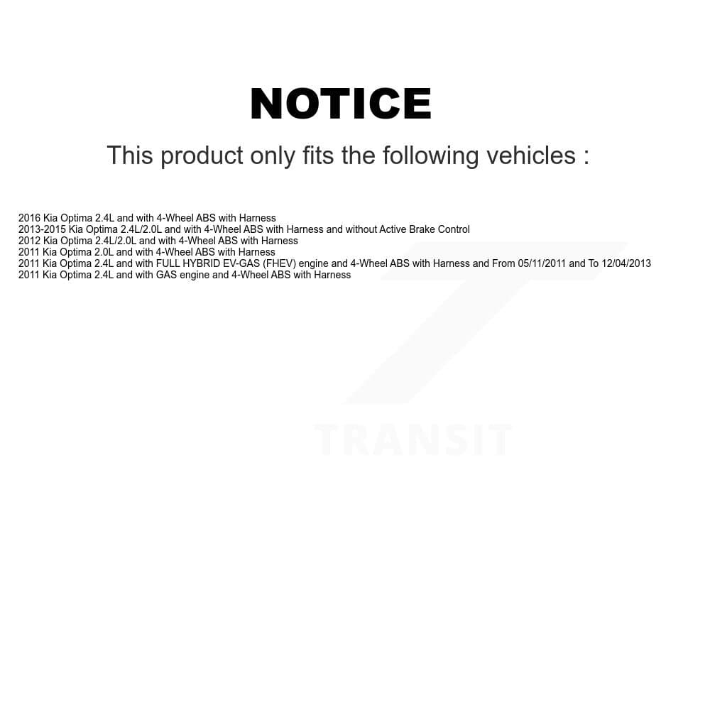 Mpulse - SEN-2ABS0887 - Rear Right ABS Wheel Speed Sensor image 2