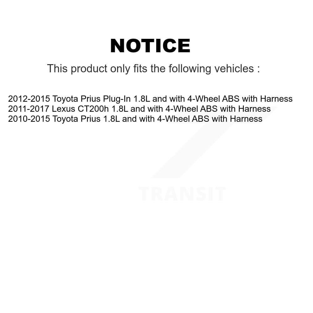 Mpulse - SEN-2ABS0889 - Front Right ABS Wheel Speed Sensor image 2