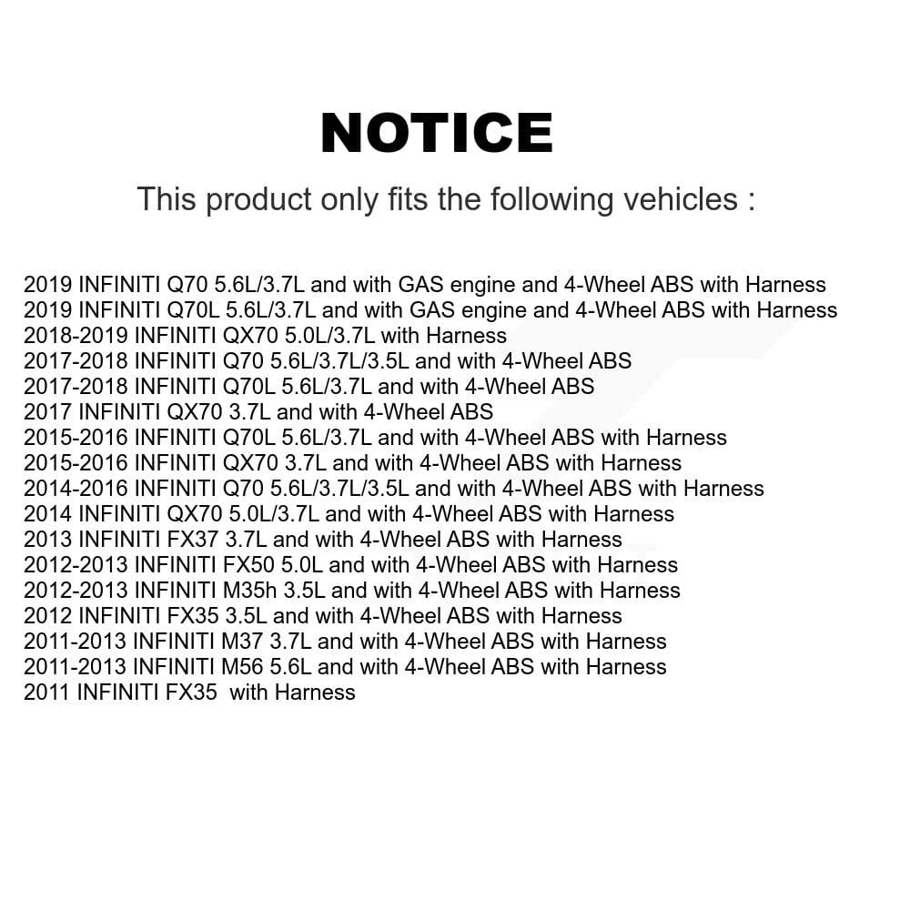 Mpulse - SEN-2ABS0920 - Rear Right ABS Wheel Speed Sensor image 2