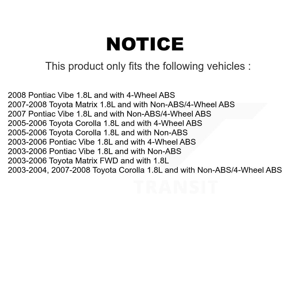 Mpulse - SEN-2ABS0938 - Rear Right ABS Wheel Speed Sensor Wiring Harness image 2