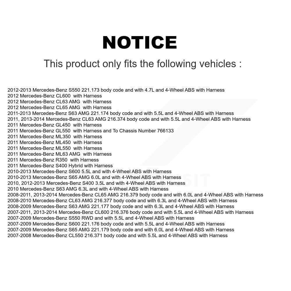 Mpulse - SEN-2ABS1020 - Front ABS Wheel Speed Sensor image 2