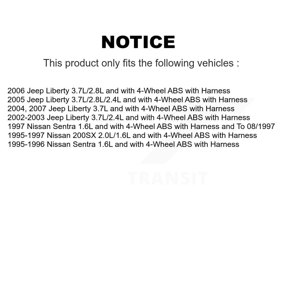Mpulse - SEN-2ABS1034 - Front Left ABS Wheel Speed Sensor image 2