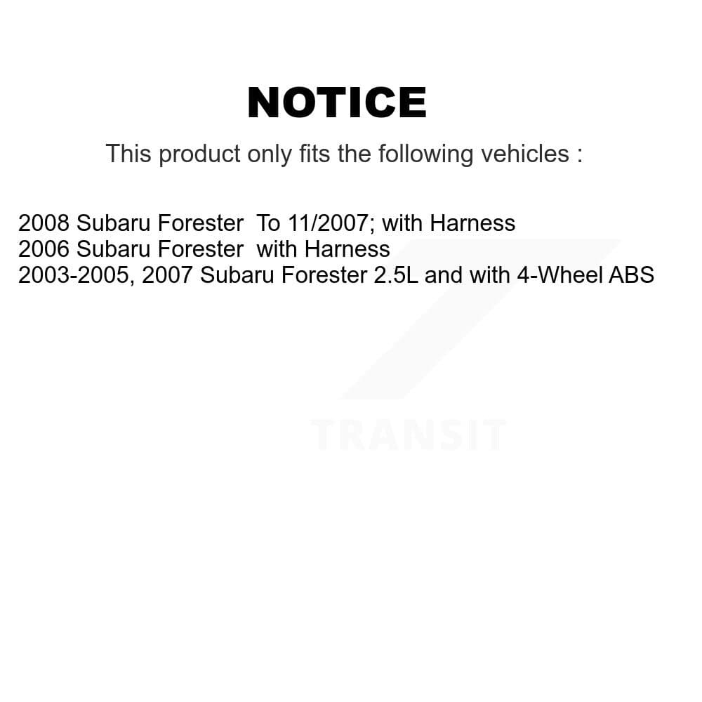 Mpulse - SEN-2ABS1116 - Rear Right ABS Wheel Speed Sensor image 2