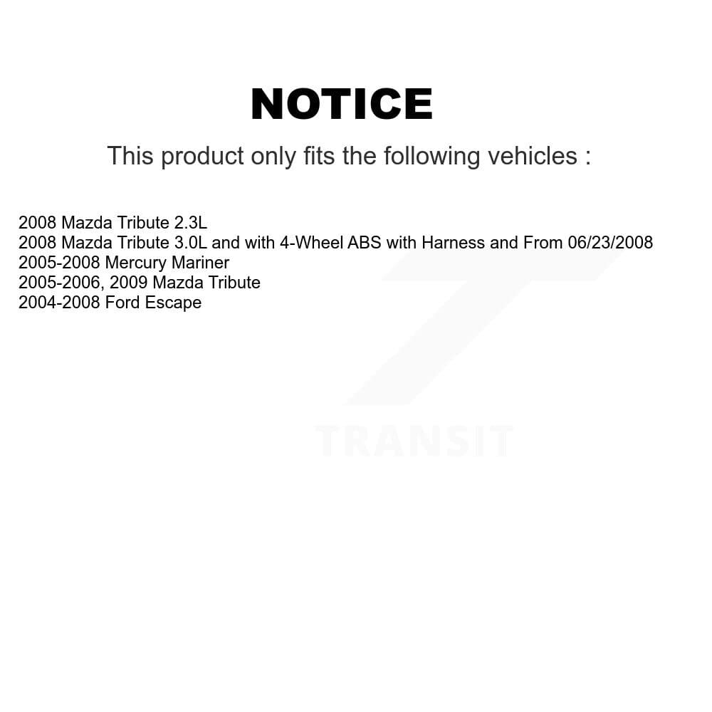 Mpulse - SEN-2ABS1318 - Rear Left ABS Wheel Speed Sensor image 2