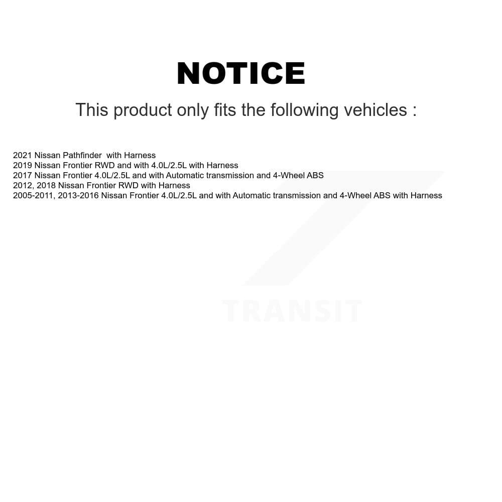 Mpulse - SEN-2ABS1379 - Rear Left ABS Wheel Speed Sensor image 2