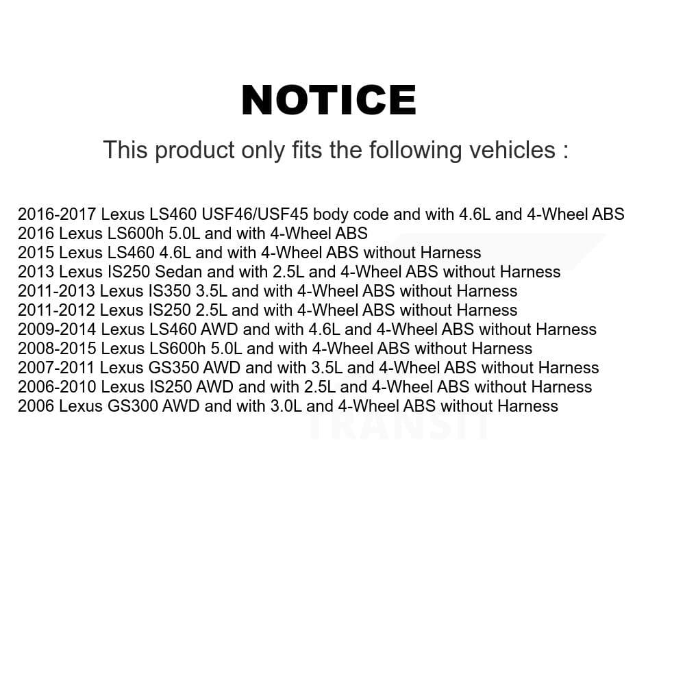 Mpulse - SEN-2ABS1440 - Front Right ABS Wheel Speed Sensor image 2