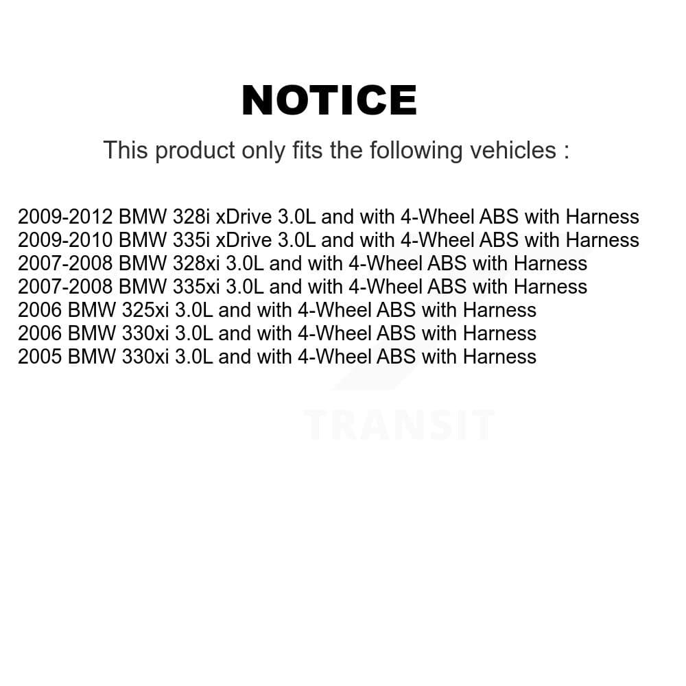 Mpulse - SEN-2ABS1514 - Rear ABS Wheel Speed Sensor image 2