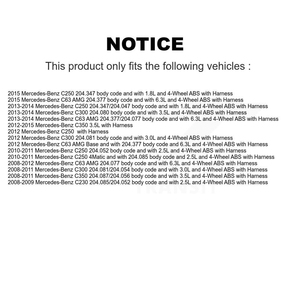 Mpulse - SEN-2ABS1727 - Rear ABS Wheel Speed Sensor image 2
