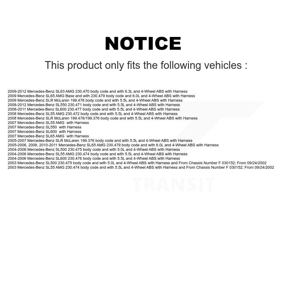 Mpulse - SEN-2ABS1750 - Rear ABS Wheel Speed Sensor image 2