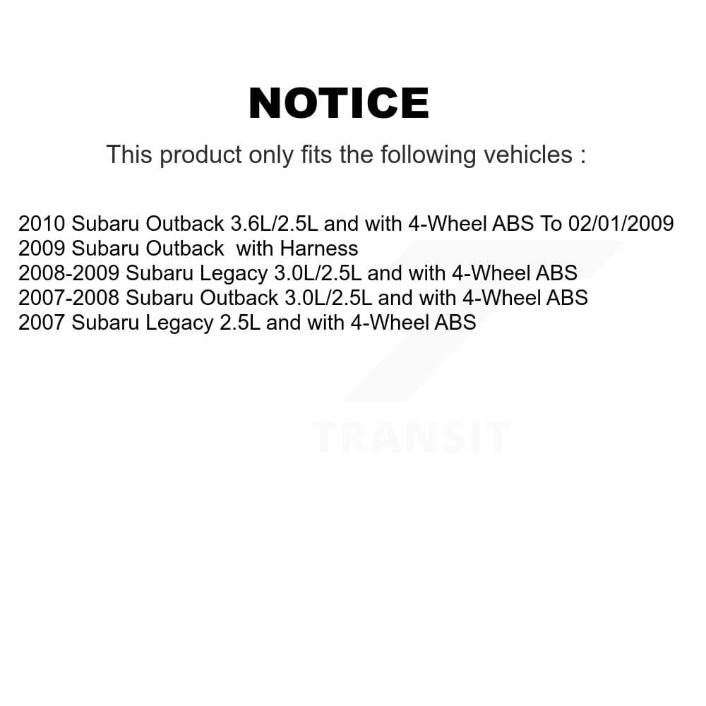 Mpulse - SEN-2ABS1838 - Rear Right ABS Wheel Speed Sensor image 2