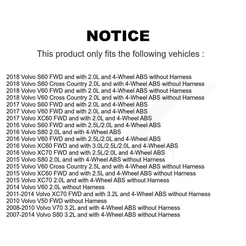 Mpulse - SEN-2ABS1892 - Rear ABS Wheel Speed Sensor image 2