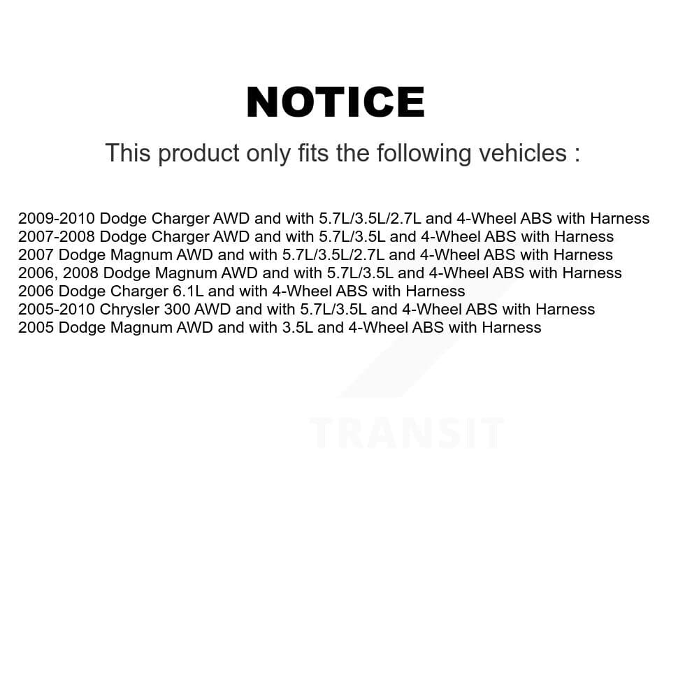 Mpulse - SEN-2ABS2119 - Rear Right ABS Wheel Speed Sensor image 2