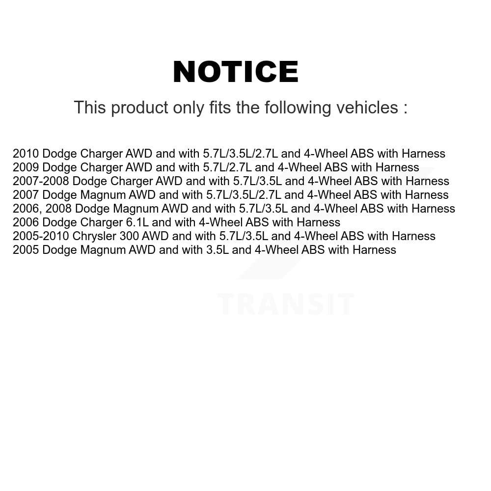 Mpulse - SEN-2ABS2120 - Rear Left ABS Wheel Speed Sensor image 2