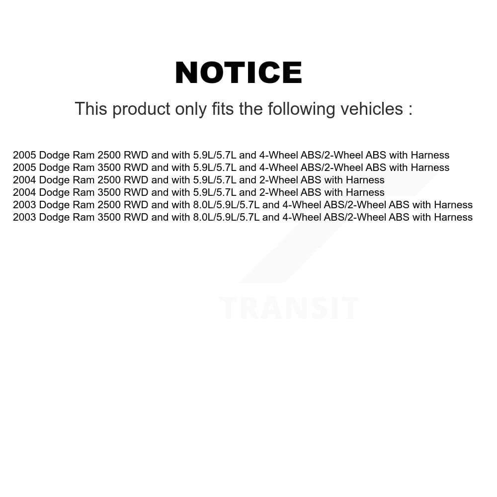 Mpulse - SEN-2ABS2121 - Front ABS Wheel Speed Sensor image 2