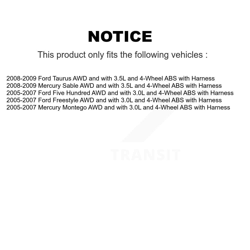 Mpulse - SEN-2ABS2133 - Rear Left ABS Wheel Speed Sensor image 2
