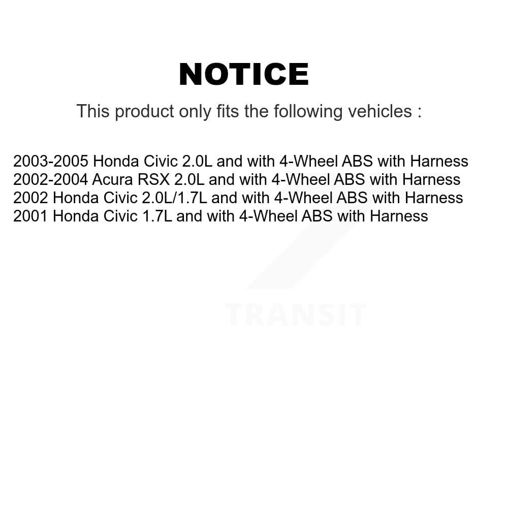 Mpulse - SEN-2ABS2162 - Rear Right ABS Wheel Speed Sensor image 2