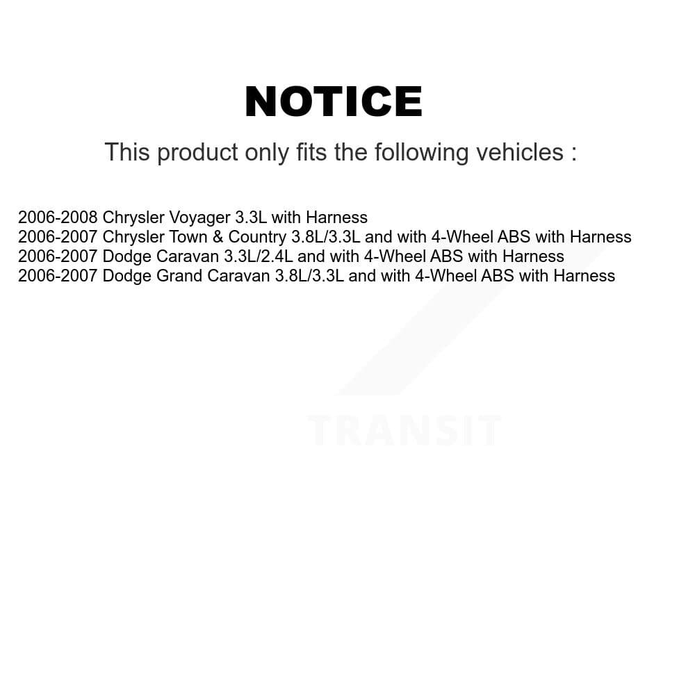 Mpulse - SEN-2ABS2285 - Front Right ABS Wheel Speed Sensor image 2