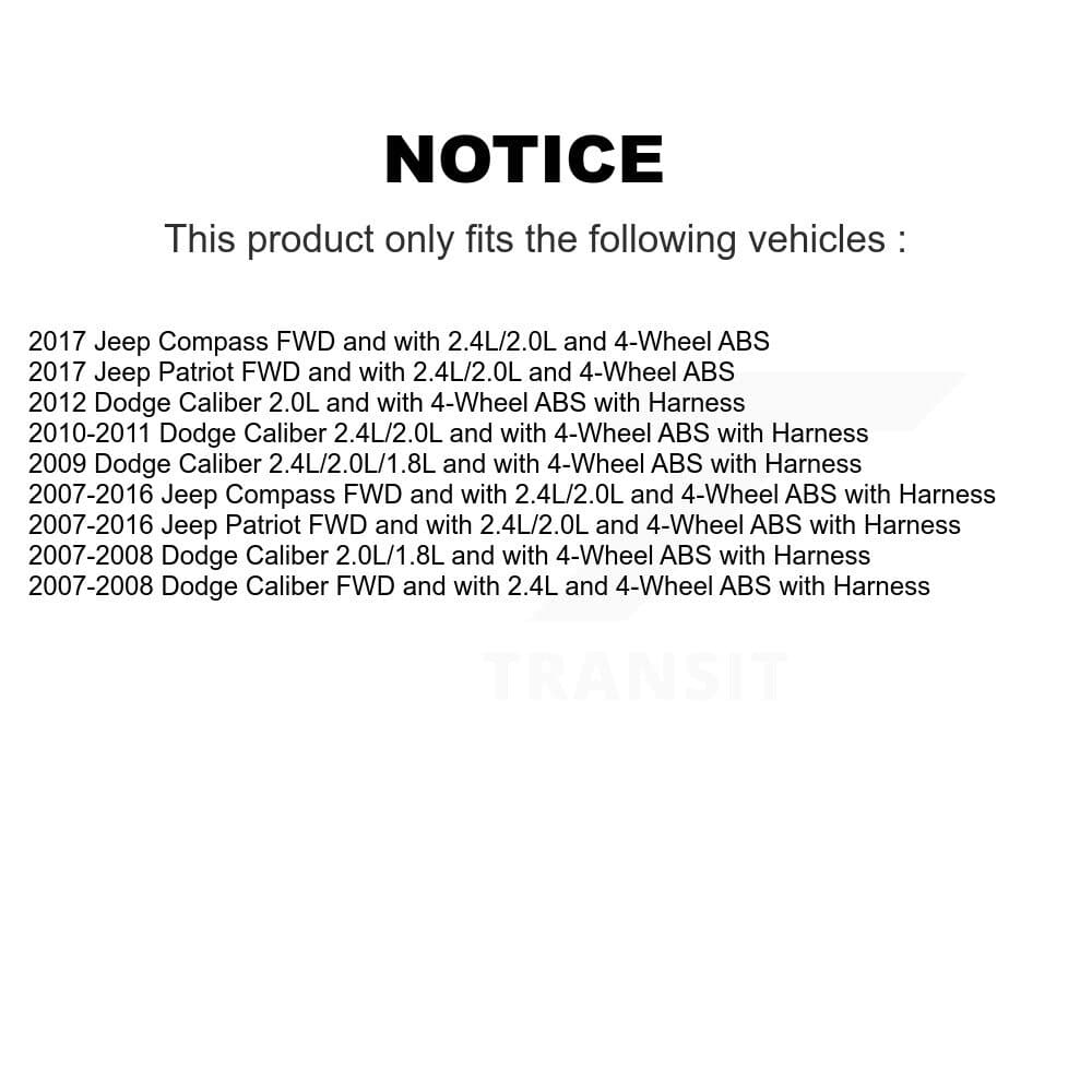 Mpulse - SEN-2ABS2287 - Rear Left ABS Wheel Speed Sensor image 2