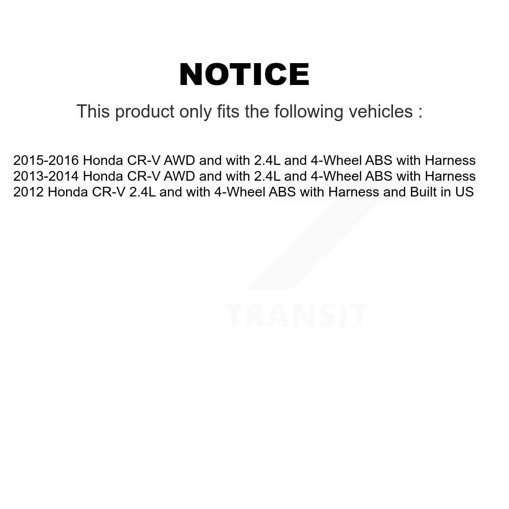 Mpulse - SEN-2ABS2412 - Rear Right ABS Wheel Speed Sensor image 2