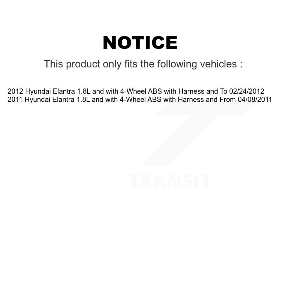 Mpulse - SEN-2ABS2424 - Front Left ABS Wheel Speed Sensor image 2