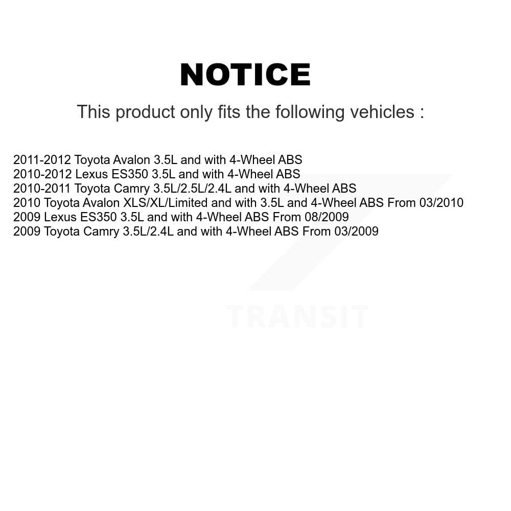 Mpulse - SEN-2ABS2497 - Rear Left ABS Wheel Speed Sensor Wiring Harness image 2