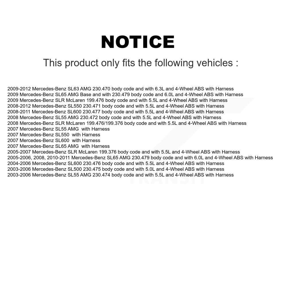 Mpulse - SEN-2ABS2504 - Front ABS Wheel Speed Sensor image 2