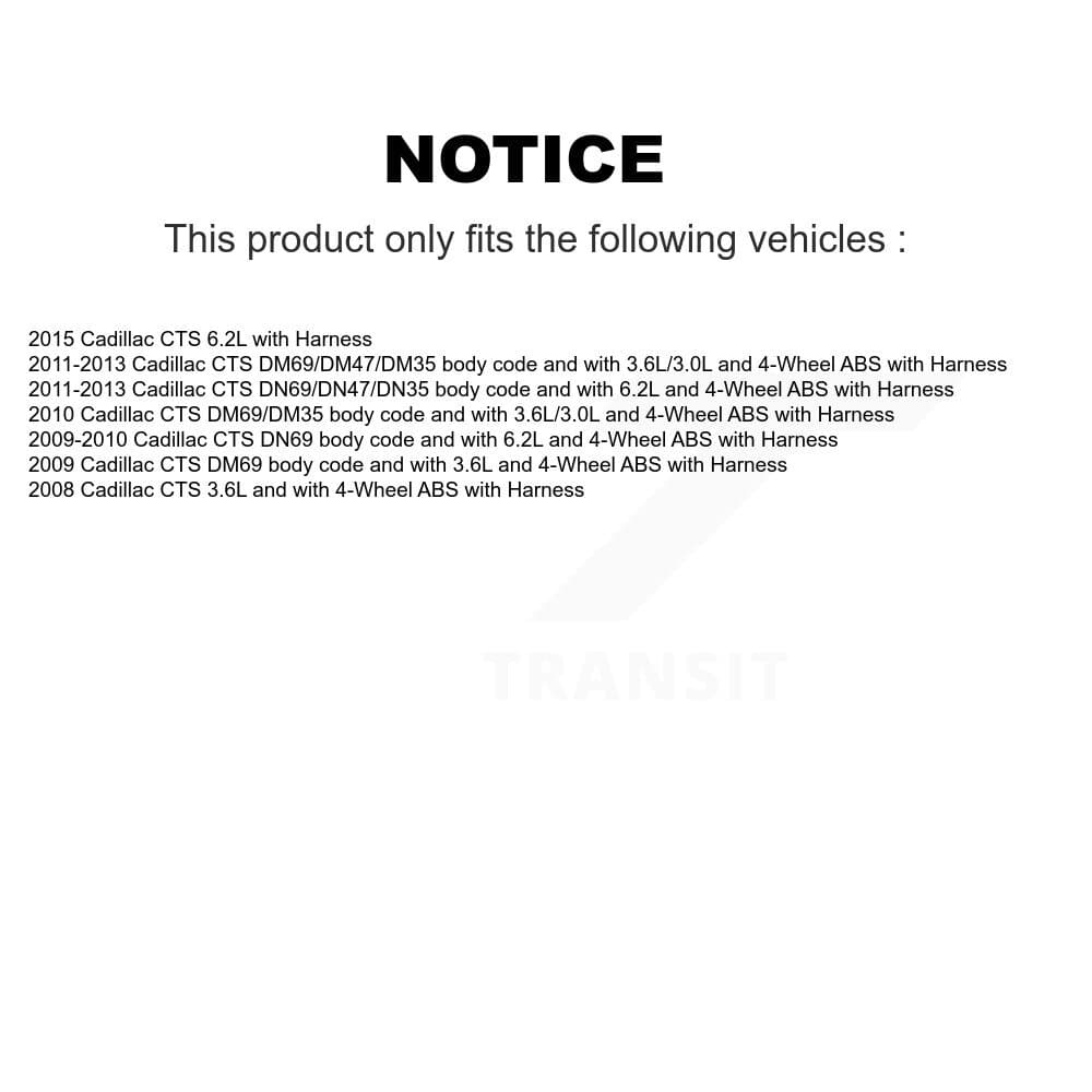 Mpulse - SEN-2ABS2529 - Rear ABS Wheel Speed Sensor image 2