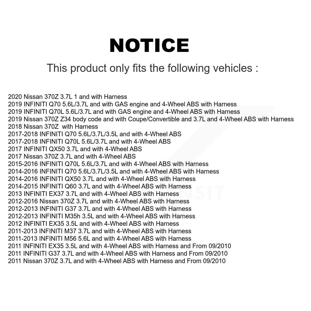 Mpulse - SEN-2ABS2559 - Rear Left ABS Wheel Speed Sensor image 2