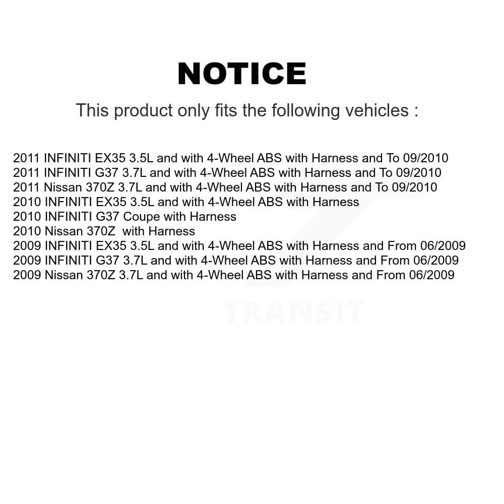 Mpulse - SEN-2ABS2623 - Rear Left ABS Wheel Speed Sensor image 2