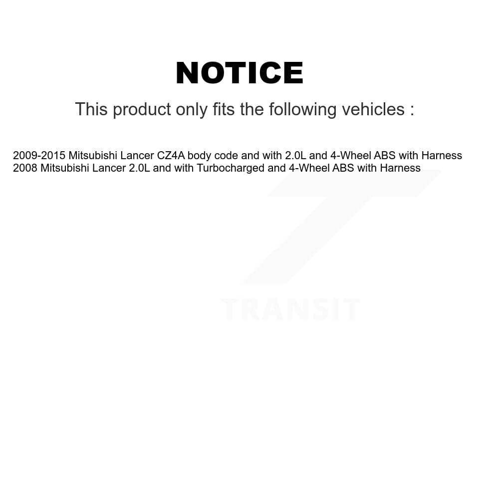 Mpulse - SEN-2ABS2625 - Front Left ABS Wheel Speed Sensor image 2