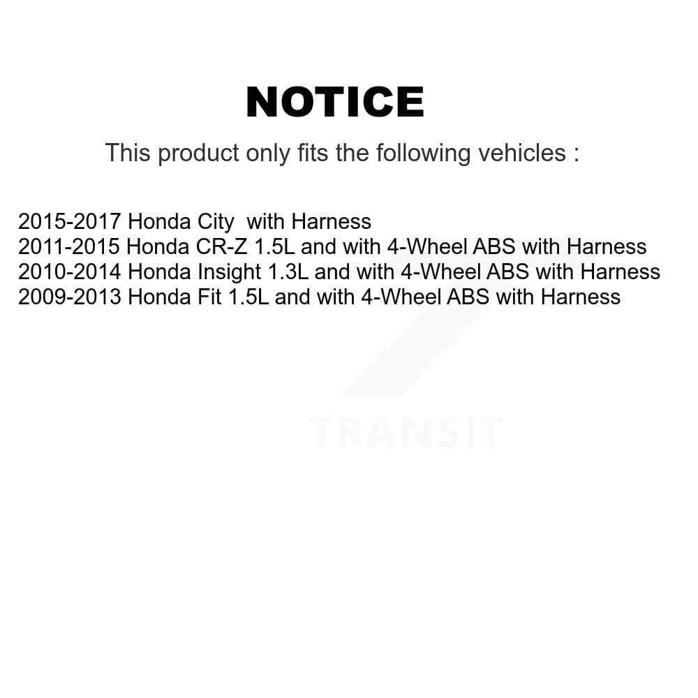 Mpulse - SEN-2ABS2642 - Front Left ABS Wheel Speed Sensor image 2