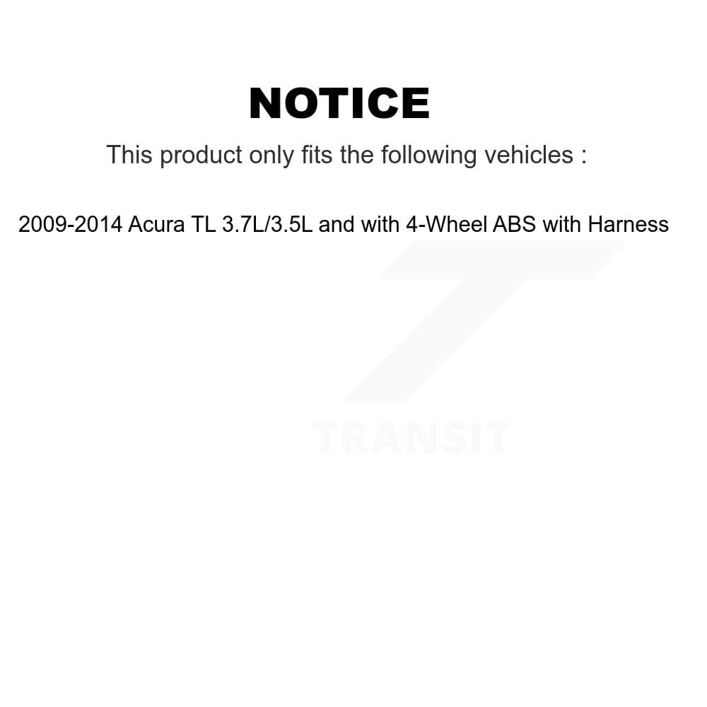 Mpulse - SEN-2ABS2658 - Front Left ABS Wheel Speed Sensor image 2