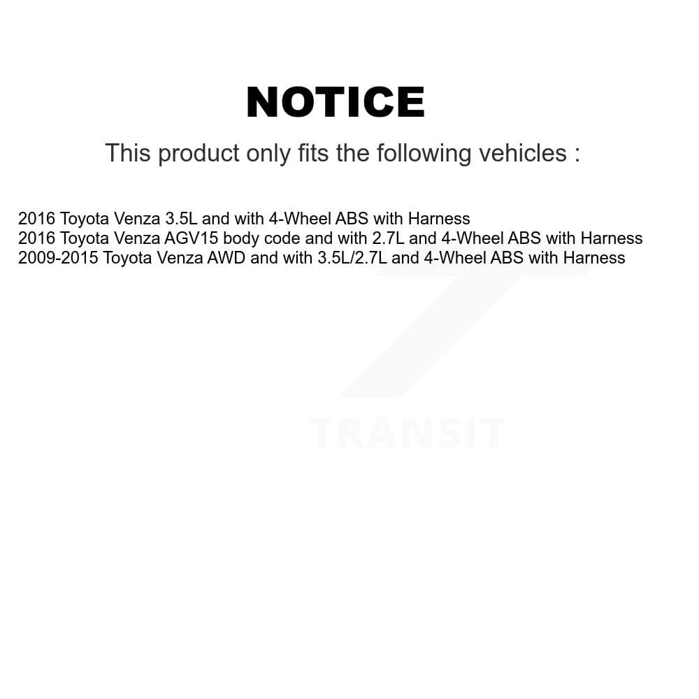Mpulse - SEN-2ABS2671 - Rear Right ABS Wheel Speed Sensor image 2