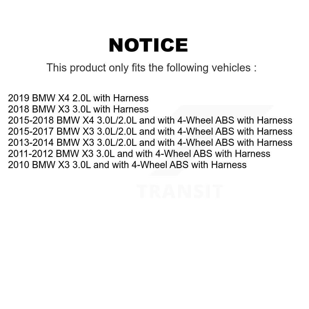 Mpulse - SEN-2ABS2696 - Rear ABS Wheel Speed Sensor image 2