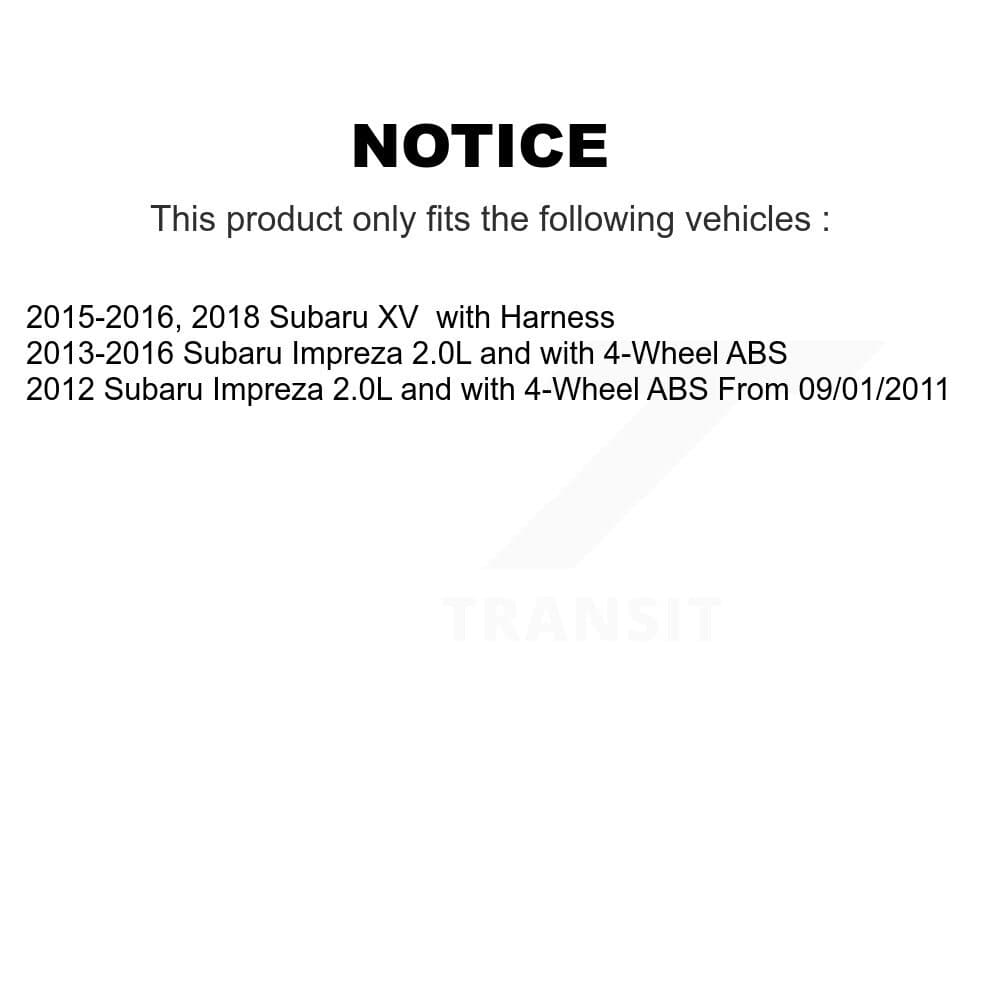 Mpulse - SEN-2ABS2728 - Rear Left ABS Wheel Speed Sensor image 2