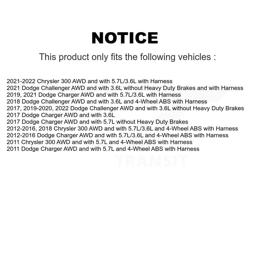 Mpulse - SEN-2ABS2735 - Rear Left ABS Wheel Speed Sensor image 2