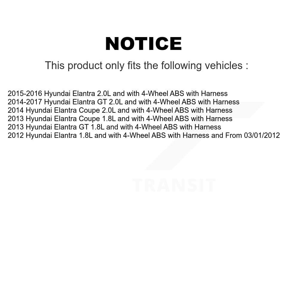Mpulse - SEN-2ABS2814 - Front Right ABS Wheel Speed Sensor image 2