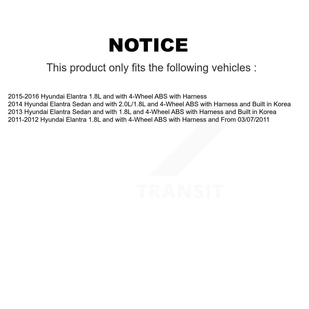 Mpulse - SEN-2ABS2815 - Rear Left ABS Wheel Speed Sensor image 2
