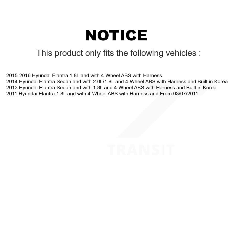 Mpulse - SEN-2ABS2816 - Rear Right ABS Wheel Speed Sensor image 2