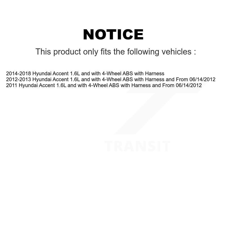 Mpulse - SEN-2ABS2817 - Rear Right ABS Wheel Speed Sensor image 2