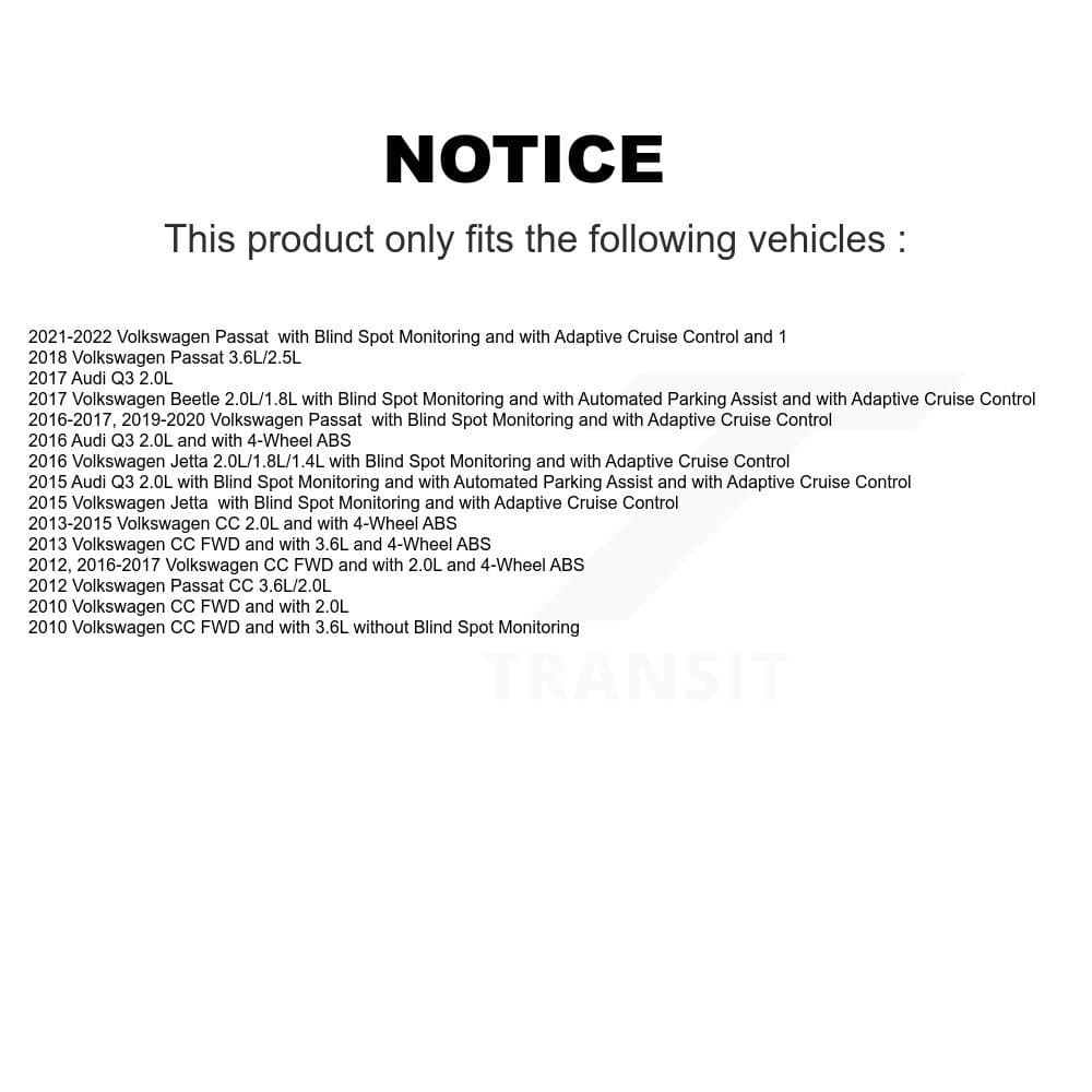 Mpulse - SEN-2ABS2829 - Rear Left ABS Wheel Speed Sensor image 2